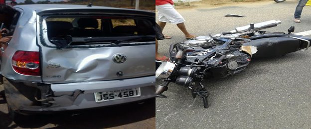 Jovem fica gravemente ferido em acidente na BR-316 em Palmeira dos Índios