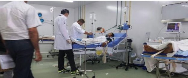 Funcionários flagrados na UPA de Palmeira sem EPI´s