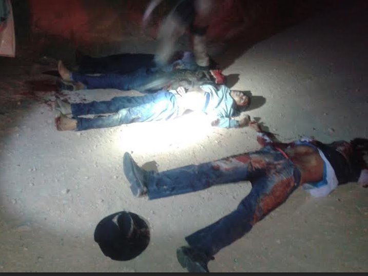 Na troca de tiros os assaltantes foram atingidos.