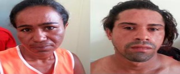 Josélia Geruza Gomes e Antônio Abílio dos Santos; dois menores foram apreendidos. PC/AL