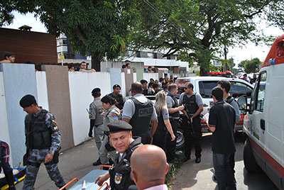 Assaltante é baleado na perna (Créditos: Alagoas24horas)