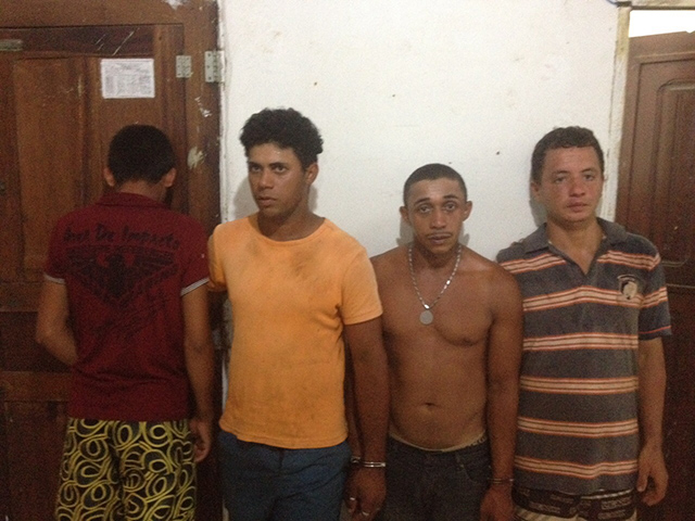 Quatro suspeitos de cometer a chacina foram presos