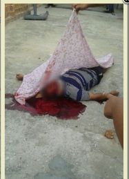 Cabo da PM é executado (Foto: Aqui Acontece)