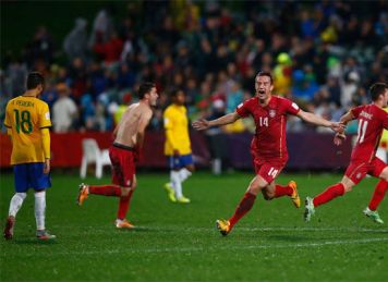 Em sua primeira final, a Sérvia conquistou o título no Mundial Sub-20 (Foto: Fifa U-20)