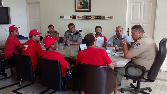 SMTT e sindicato elogiaram atuação das forças de segurança. (Foto: Ascom Sinttro/AL)