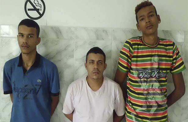 Presos integrantes do PCC (FOTO: ASCOM/PC)