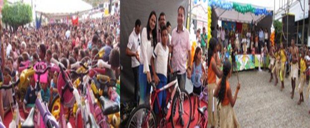 Festa das Crianças reúne 5 mil pessoas na Praça Central de Igaci