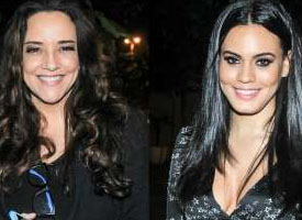 Ana Carolina e Letícia Lima vão à mesma festa, mas evitam posar juntas