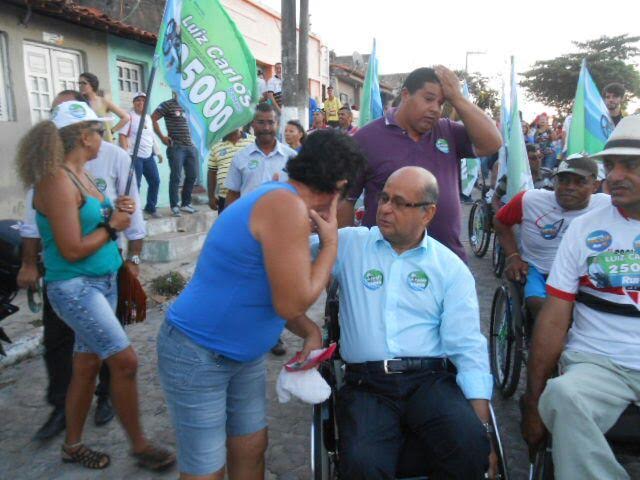 Caminhada do DEM empolga seus candidatos em AL