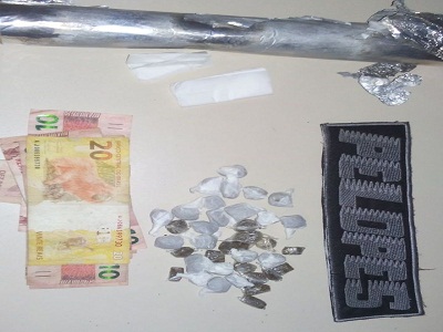 11º BPM apreende drogas no município de Piaçabuçu