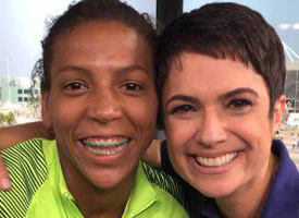 Após surto, Sandra Annenberg ganha título de ‘melhor torcedora’