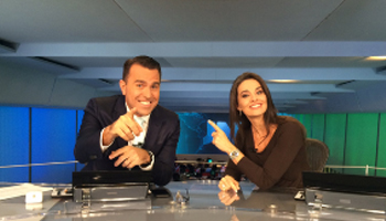 Promovido pela Globo, Bocardi estreia na bancada do JN