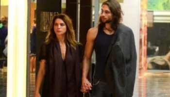 Recém-separada, Letícia Spiller é flagrada com outro