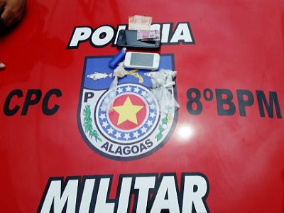 8º BPM prende três acusados de Tráfico de Entorpecentes no município de Pilar