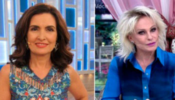 Disputa por artistas cria tensão entre Ana Maria e Fátima Bernardes