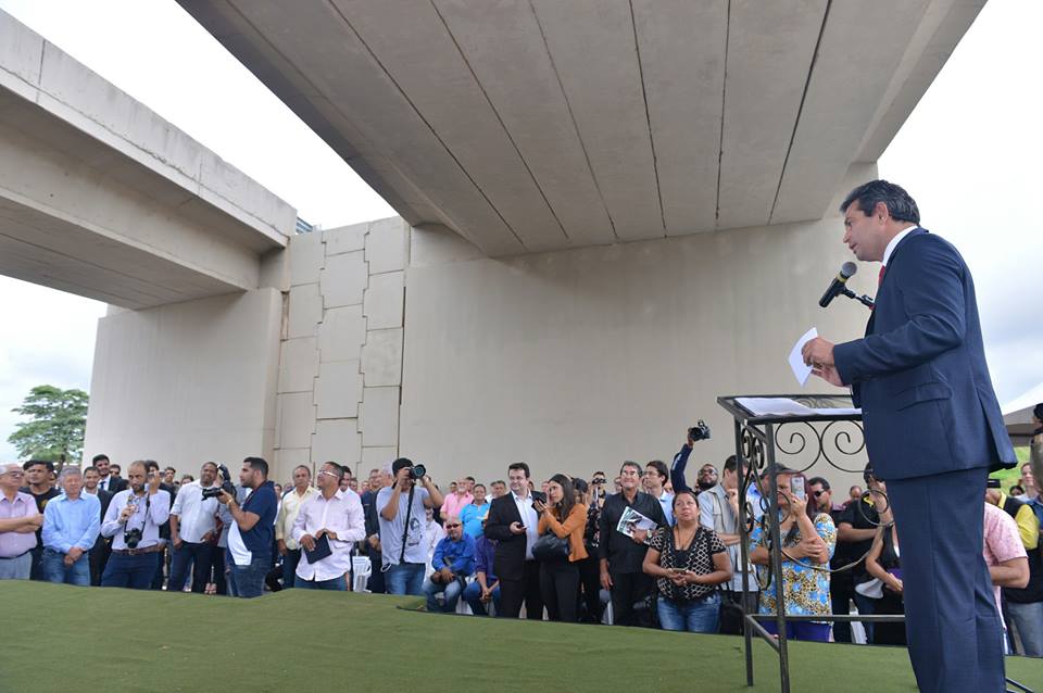 Ministro Quintella entrega trevo em Rôndonia que estava paralisado há oito anos