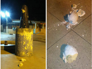 Imagem de Padre Cícero pode ter sido alvo de vândalos em Campestre