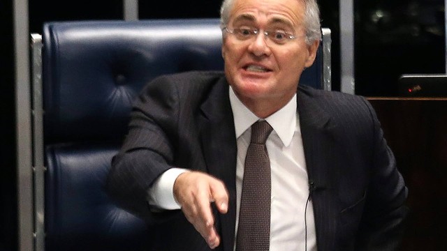 Presidente do Senado Federal, Renan Cacheiros (PMDB-AL) Foto: Ailton de Freitas