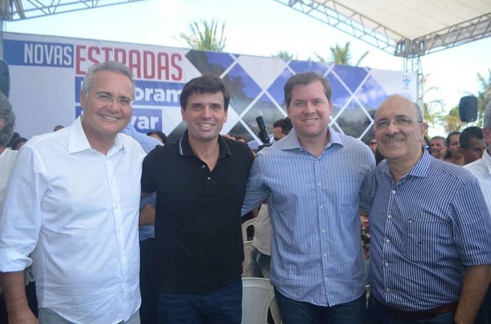 Renan Calheiros deu início a sua caminhada para reeleição ao Senado