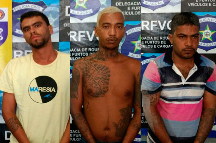 Presos suspeitos de participação no roubo ao prefeito Arlindo Garrote