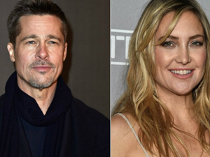 Kate Hudson é apontada como o novo affair de Brad Pitt