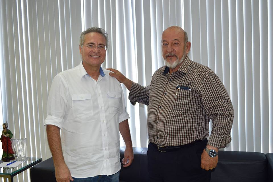 Lyra analisa com Senador Renan reflexos da crise na industrias alagoanas