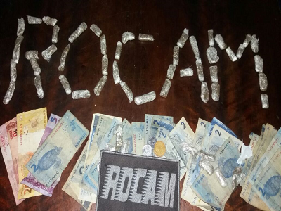 Rocam do 3º BPM apreende drogas em Arapiraca
