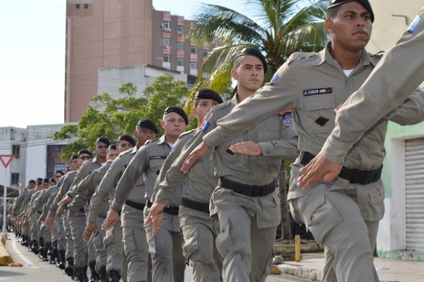 Polícia Militar reforça policiamento ostensivo com formatura de novos soldados nesta quinta (25)