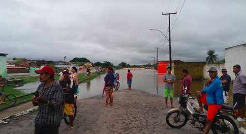 Depois de quase 7 anos da grande cheia, Murici começa receber maior volume d’agua do Rio Mundau
