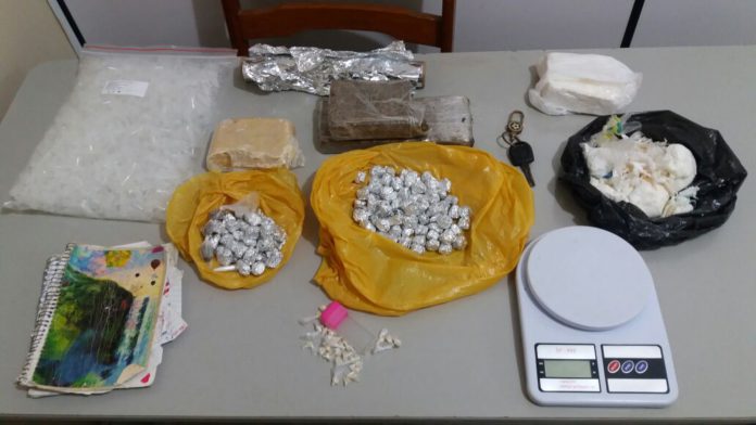 Após investigação da DRN três pessoas são presas por tráfico de drogas em Maceió