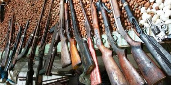 PM apreende mais de 30 armas de fogo com idoso em União dos Palmares