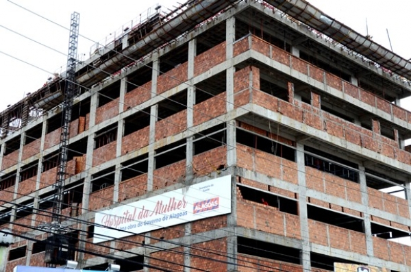 Construção do Hospital da Mulher está a todo vapor