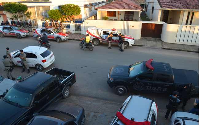 Ação integrada evita assalto e sequestro de gerente de supermercado na Barra de São Miguel