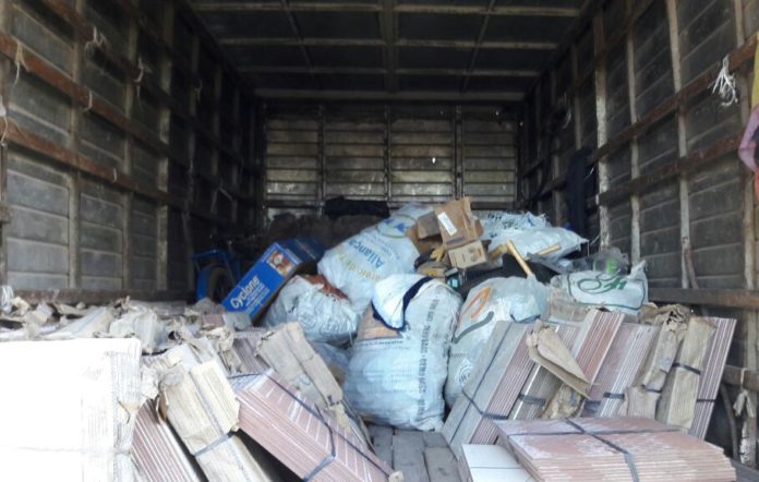 Polícia estoura galpão com mercadorias de origem ilícita