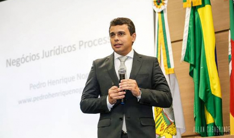 Palestra sobre Negócios Jurídicos Processuais no dia 18 de outubro