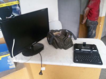 Homem é preso por arrombamento e receptação em Maribondo