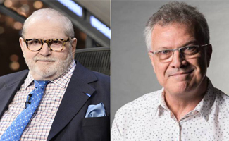 Jô Soares chora em entrevista a Bial, seu substituto na Globo