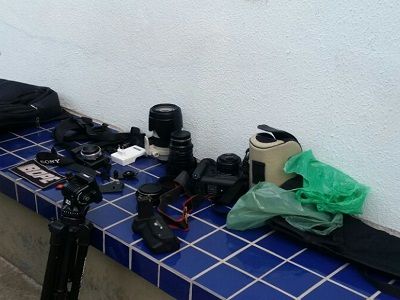 PM detém suspeitos de roubar equipamentos de fotógrafos em Maceió