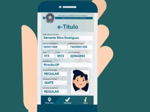 Tribunal Superior Eleitoral (TSE) lança título de eleitor digital