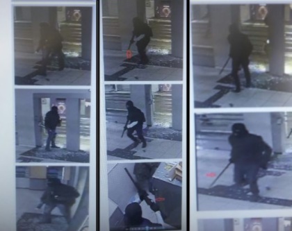 Divulgadas imagens de assaltantes de agência bancária em Teotônio Vilela