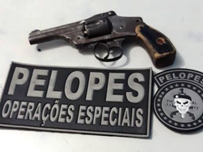 10º BPM prende dois indivíduos portando arma de fogo em Palmeira dos Índios