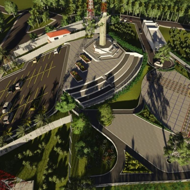 Emenda da revitalização do Cristo do Goiti foi assinada em 2014