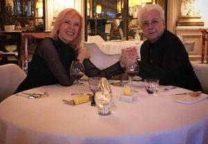 Marília Gabriela celebra 70 anos com Aguinaldo Silva