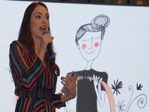 Após criar empresa, atriz Isabelle Drummond palestra sobre criatividade nos negócios
