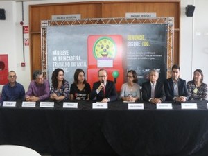 TRT lança campanha nacional “Não leve na brincadeira. Trabalho infantil é ilegal”