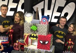 Sandy e Lucas Lima celebram aniversário do filho sem o filho em SP