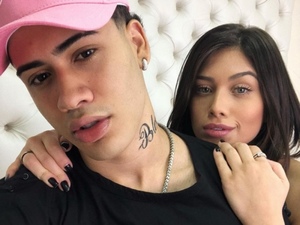 Kevinho e Flávia Pavanelli voltam a se seguir no Instagram