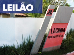 Novo leilão de massa falida da Laginha Agroindustrial é confirmado