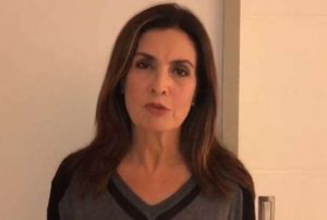 Fátima Bernardes desabafa após fake news sobre Bolsonaro