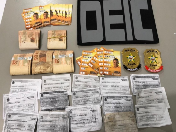 Polícia prende quatro suspeitos de compra de votos em Marechal Deodoro